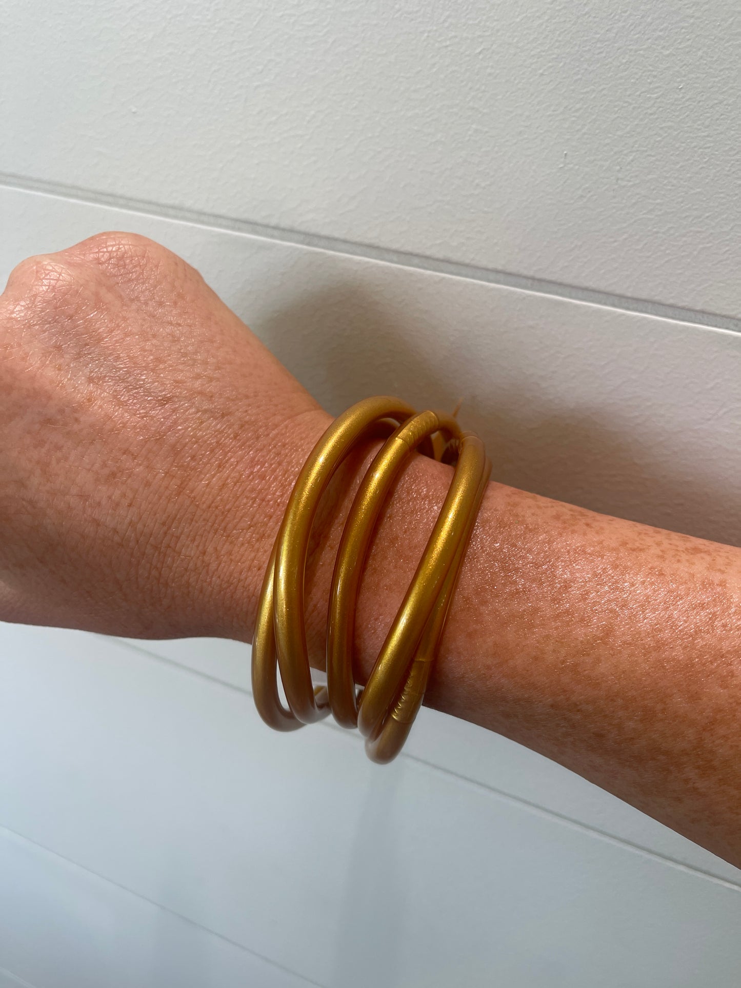 Tube Jelly Bangle Set Bracelet