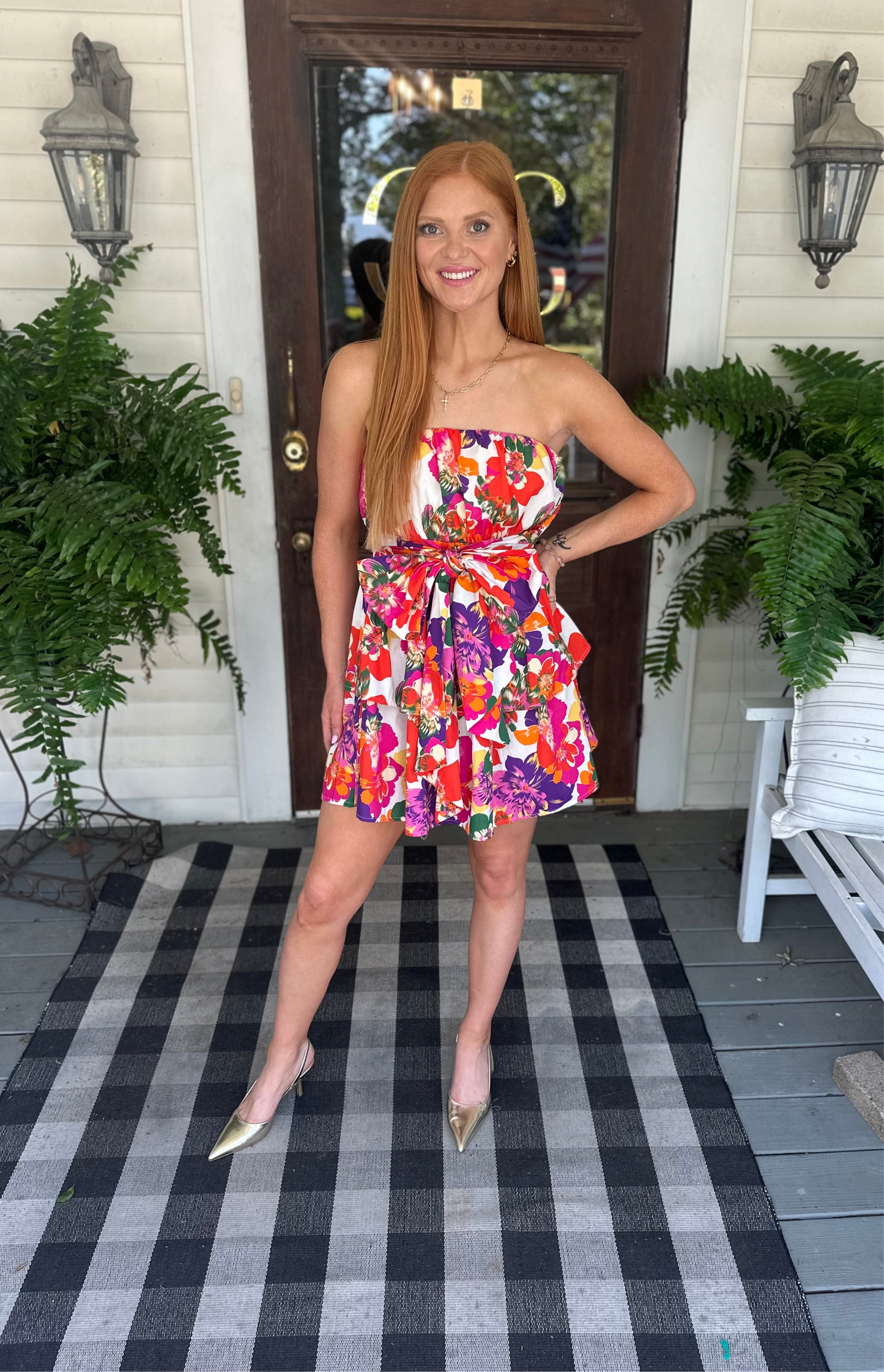 Happy Days Bow Mini Dress