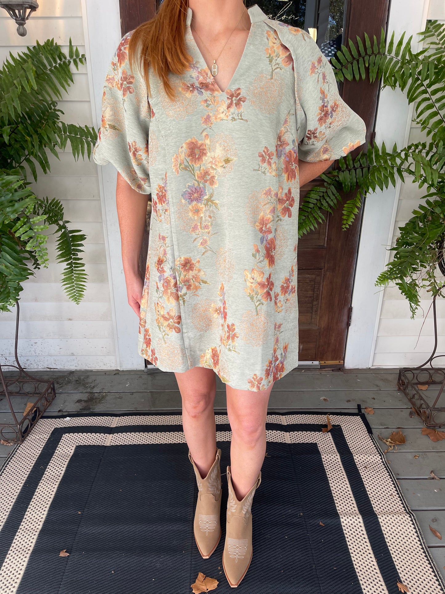 Fall In Love Sage Dress￼