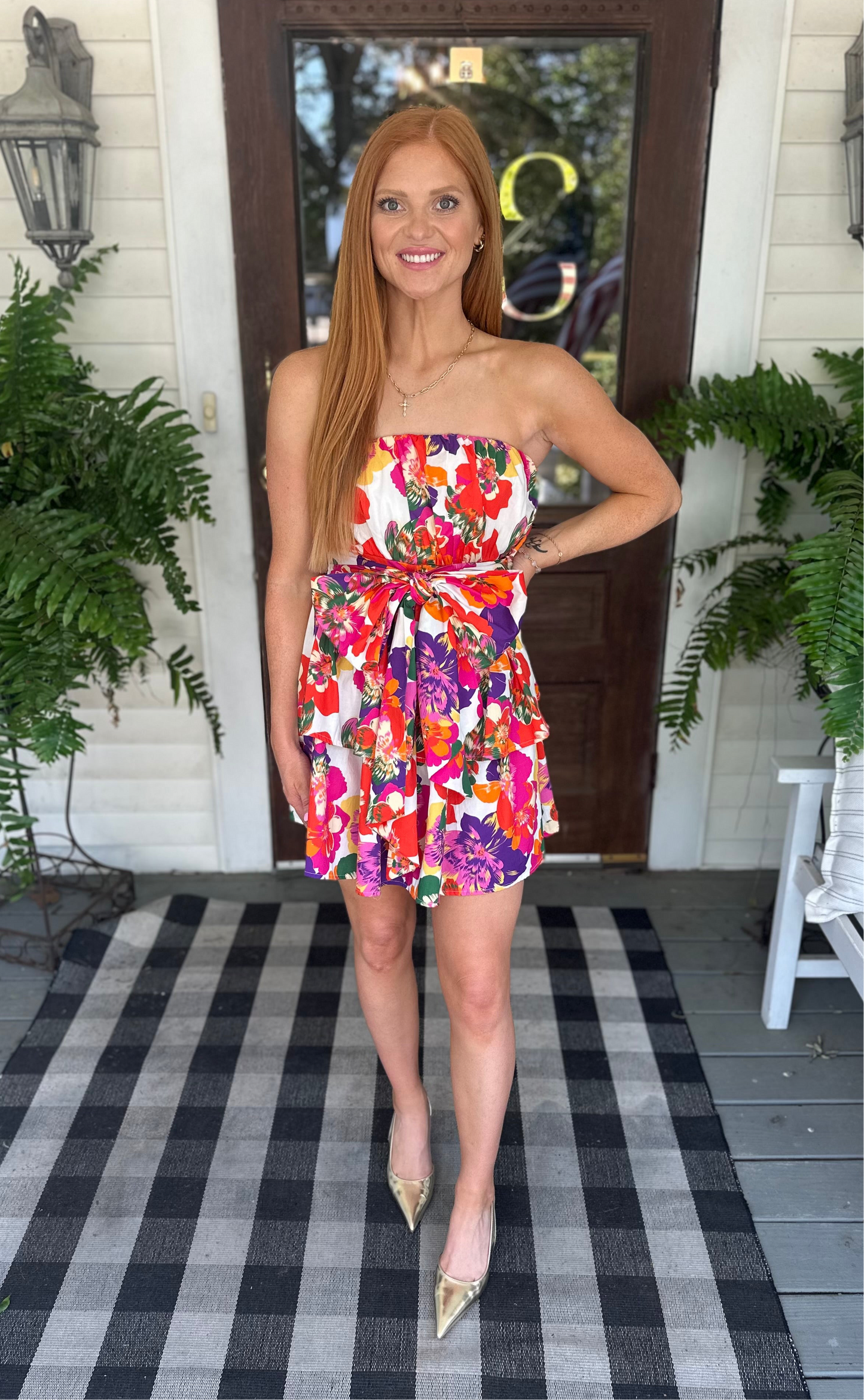 Happy Days Bow Mini Dress