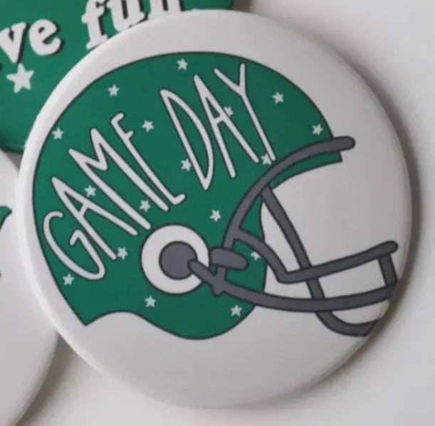 Green “Game Day” Helmet